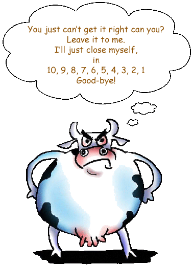 Agitated Cow 3