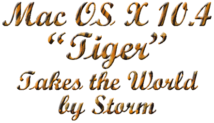 Mac OS X “Tiger”